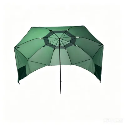High Quality Portable Durable Waterproof Polyester Garden Umbrella Multi-Color Modern Outdoor Furniture Beach Shelter Kit