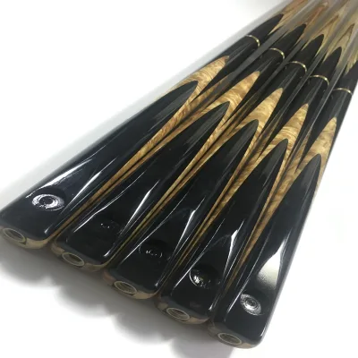 Cueelf Handmade Professional Manufacturer 1/2 or 3/4 Joint Style Snooker Cues