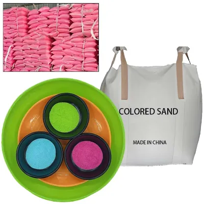 40-80 Mesh Colored Quartz Sand Particles for Floor Artistic Concrete and Terrazzo