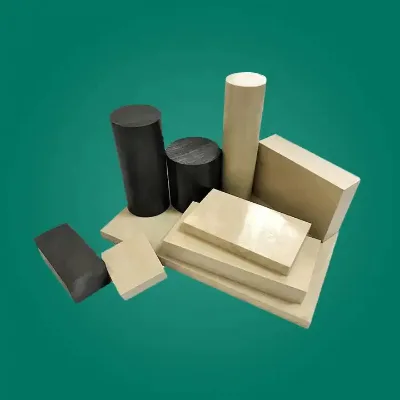 Quality Assured PEEK Rods Tubes Sheets Ultra High Hardness PEEK Plastic Mechanical Parts Screws Nuts Used in High Temperature