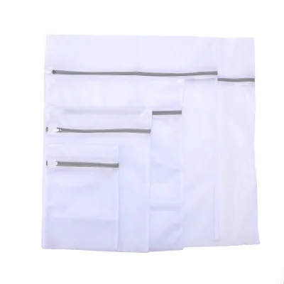 Joyplus Foldable Thickened Polyester Anti-Tangling Anti-Deformation Laundry Mesh Bag Set with Fine Mesh for Laundry Use