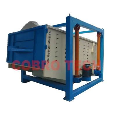 Gyratory Screen with Motor Efficient for Separating Lumps of Fertilizer