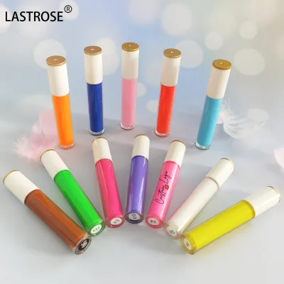 Private Label Waterproof 12 Color Neon Eye Liner 10 Color Liquid Glitter Eyeliner for Eyes Makeup
