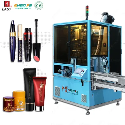 Mass Production Fully Servo Automatic Hot Foil Stamping Machine for Cap Tube Jar Bottle Pen Barrel