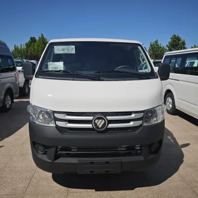 Foton G7 Closed Box Cargo Van 2 Seats White Light Commercial Delivery Van City Logistics Mini Truck for Goods Transportation