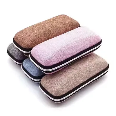 Hard Glasses Case Cover Zipper Sunglasses Myopic Reading Eyewear Cases for Men Women Portable Glasses Protective Box