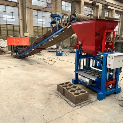 Durable Anti-wear Automatic Cement Bricks Making Machine with Motor Fast Delivery for Medium Building Materials Processing Plant