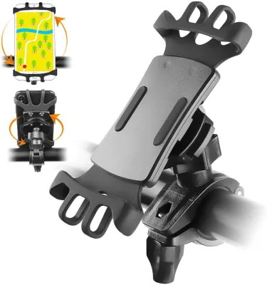 Hot Sale Telephone Aksesuar Waterproof Bicycle Motorbike Bracket 360 Rotation Cell Phone Gadgets Magnetic Holder for Cycling