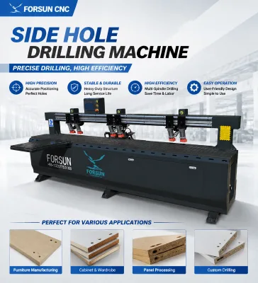26% Discount Portable Side Hole Drilling Machine Woodworking Horizontal Borer Small Carpenter Workshop Processing Machine