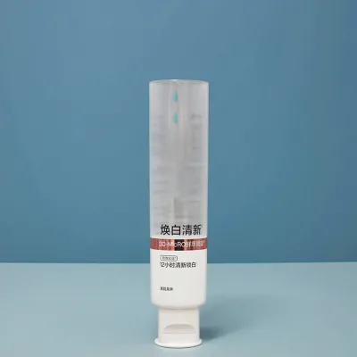 D35mm Cosmetic Plastic Tube Special Cap Toothpaste Packaging Customized Silk Screen Printing