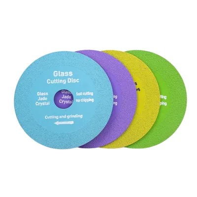 Glass Cutting Disc 100/115/125*22.23mm Ultra-thin Saw Blade Diamond Jade Wine Bottle Ceramic Polish Angle Grinder Machine