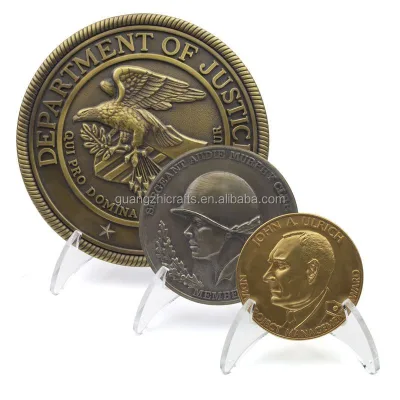 Laser Cut Eco-friendly for Adjustable Acrylic Coin Holder Tiers Modern Acrylic Coin Display Holder