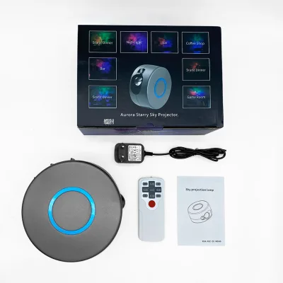 Starry Sky Colorful 3D LED Nebula Colorful Laser Star Projector Lamp Night Light Remote Control