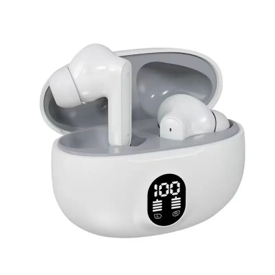 Limited White Mobile Phone Headphone Smart Touch Earphone 3140 Ms Wireless Earphone Headset