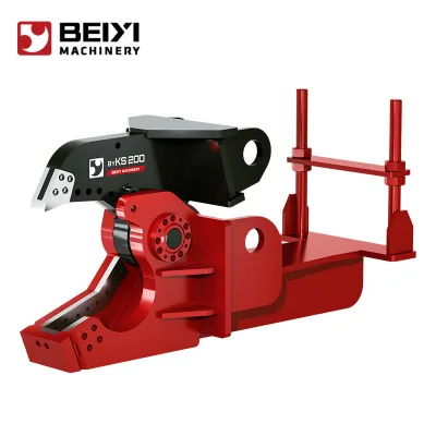 Excavator Attachments Durable Mechanical Shears Low Maintenance High-Strength Linkage Shear for All Brands Excavator