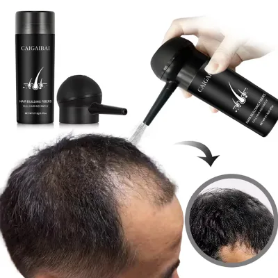 Most Popular Black Keratin Hair Building Fibers Powder Cabelos De Fibra for Thinning Hair Free Product Testing