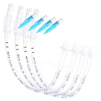 ICU Consumable PVC Cuffed Tracheal Tube for Pediatric Use EOS Disinfecting China