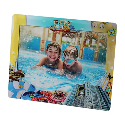 Factory Supplier OEM Size Embossing Printing Eco-Friendly Acrylic Photo Frame for Promotional Gifts and Table Display