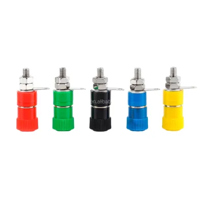 M4 Binding Post JS-919 JS-910B 4mm Banana Socket For Inverter/Speaker/Multimeter/Test