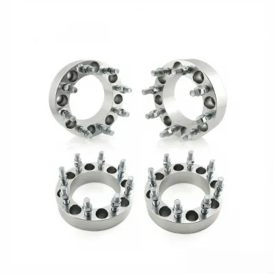 Aluminum Alloy Automotive Wheel Hub Flange Wheel-Tuning Offset Spacer Width-Increasing Wheel Hub Adapter with 8 Hole