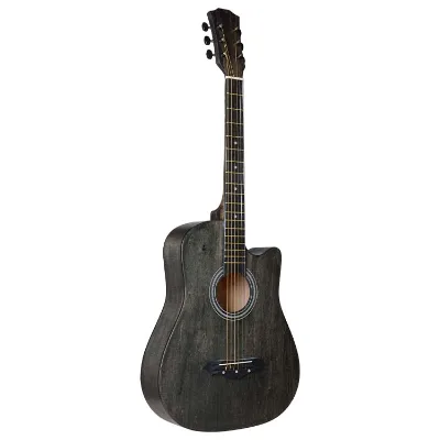Beginner Colorful 38 Inch All Linden Practice Student Acoustic Guitar