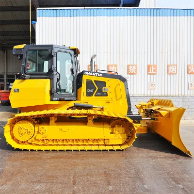 Earth Moving Bulldozer with Three Tooth Ripper Shantui Bulldozer