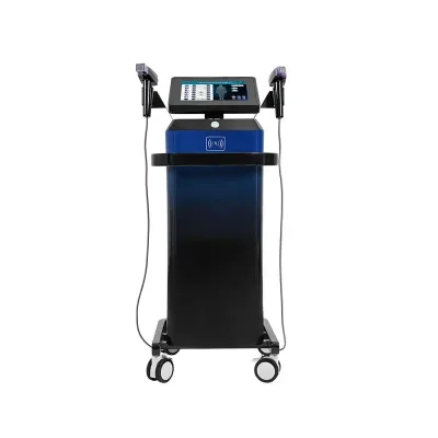 Portable Mor Pheu 8 RF Facial Body Machine with Double Handle Microcrystalline Technology for Acne Treatment Wrinkle Remover