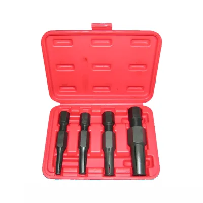 4pcs Blind Bearing Adapter Used ACME Thread Slide Rods for Removing Blind Hold Bearings, Bushing and Sleeves