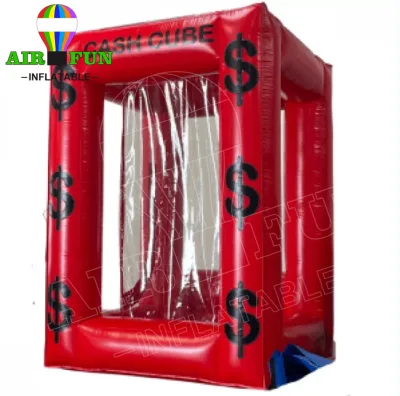 Airfun Juego Inflable Blow up Game Cash Cube Inflatable Money Booth