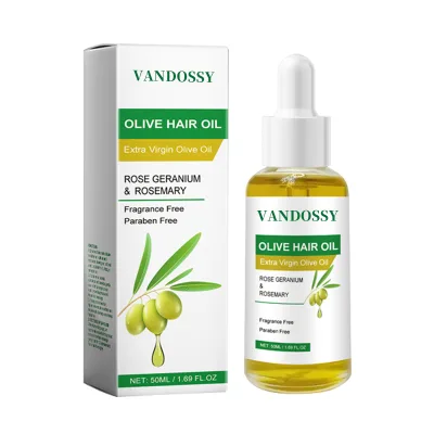 Organic Olive Soft Hair Care Oil Deep Hydrating Treatment for Smooth Glossy Hair with Essential Nutrients Moisturizing Feature