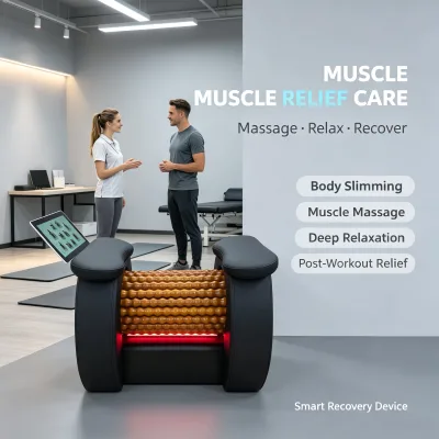 Home Use Roller Massage Chair Body Contouring Body Shaping Device Muscle Stiffness Relief Muscle Relax Equipment