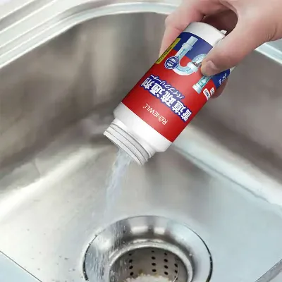 High Effect Powder Toilet Pipe Drain Cleaner Pipe Dredging Agent Sink Drain Cleaner Powder for Kitchen Sewer