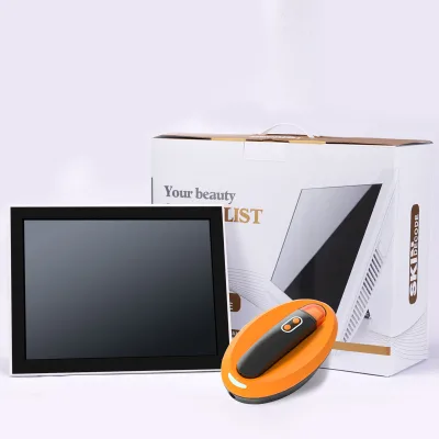 Portable 3D Skin Analyzer with High-Definition Imaging and Triple Light Detection AI Intelligent Analysis Skin Pigment Pore