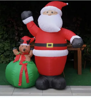 Customized Large Outdoor Christmas Inflatable Decoration Inflatable Giant Santa Claus