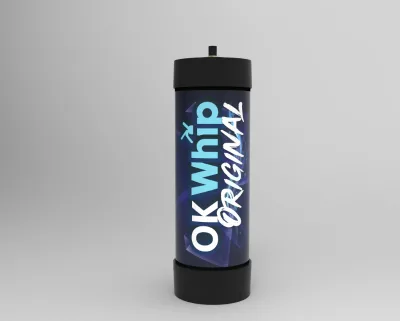 Wholesale New Arrival European Stock 2000G/3.3L CE Certified for Cream Charger Gas Cylinder 3.9 Kg
