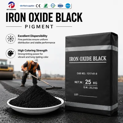 Iron Oxide Black Inorganic Colorant Pigment Fe3O4 for Concrete Cement Brick Paint Coating Industrial Grade High Quality Powder