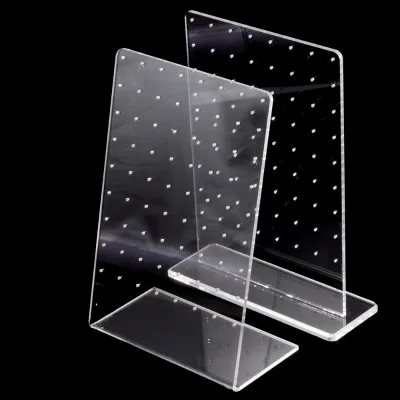 Modern Transparent Acrylic Jewelry Display Board New Arrival Holder for Ear Nail Lip Ear Bone Swing