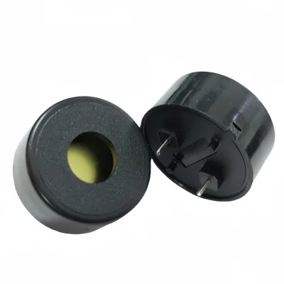 1.5V Electric AC Alarm Buzzer 22MM*H12MM Passive 4000Hz Piezo Sound Buzzer 85dB OEM Inline Large Hole 1-20V Buzzer System 2212TP