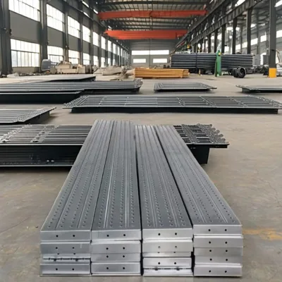 Modern Design High Strength Dip Galvanized Scaffold Steel Springboard 250kg Load Capacity 5 Year Warranty for Building