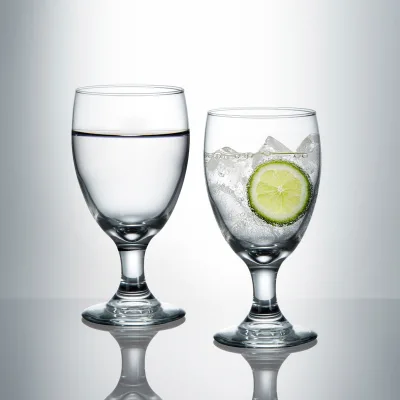 Premium Glassware Drinking Goblet Libbey Crystal Lead Free Wine Glass Belgian Beer Brandy Glass for Nightclub Wedding Party