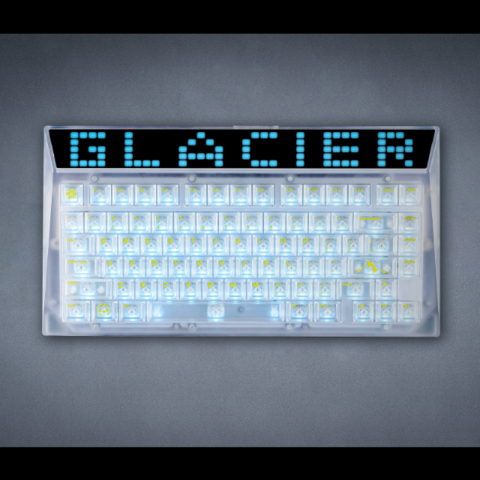 PC clear mechanical keycaps