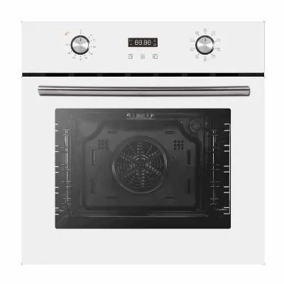 White Color Tempered Glass Built-in Ovens Mini Pyrolytic Built-in Gas Electric Oven