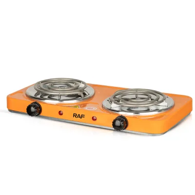 Two Cooking Plate Electric Stove Various Heat Operations Electric Stove Easy to Clean Electric Stove