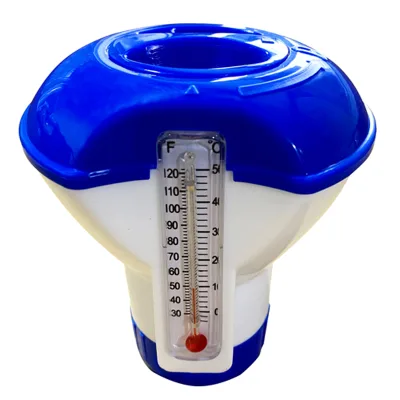 Pool Chlorine Floater with Thermometer