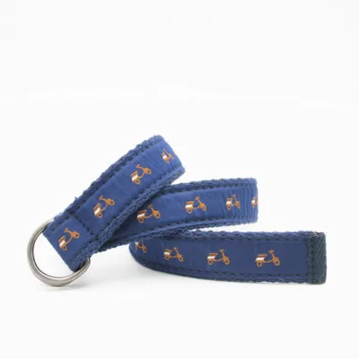 Hot sell kids adjustable belt,fabric belt,various designs and colors are available,polyester fabric