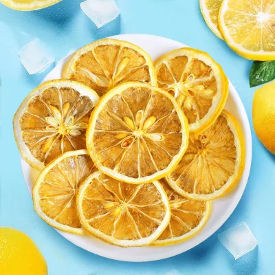 Factory Directly Supply Individually Wrapped Dry Lemon Sour Taste FD Drying Process Water Preservation Bulk Packaging