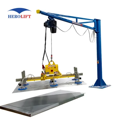 Industrial Vacuum Lifter with Oil-Free Pump for Sheet Metal Vacuum Crane
