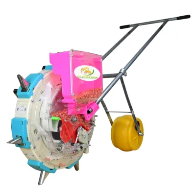 Portable Hand Push Seeder  Professional Manufacture Compact Hand Push Precision Seeder Planter Walk-Behind Seeder