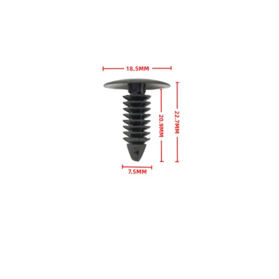 AD Auto Metal Stainless Clip U-type Folderover Spring Nut