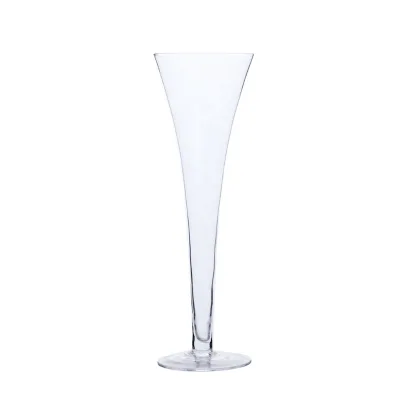 Stemless Cocktail Martini Glass Trumpet Customized Hollow Stem Crystal Champagne Flutes Custom Creative champagne Glasses